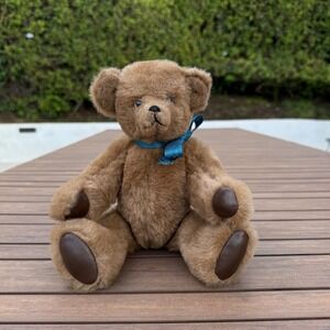 Vintage Betty's Teddy's Collectible Brown Teddy Bear‎ Plush Stuffed Animal Toy